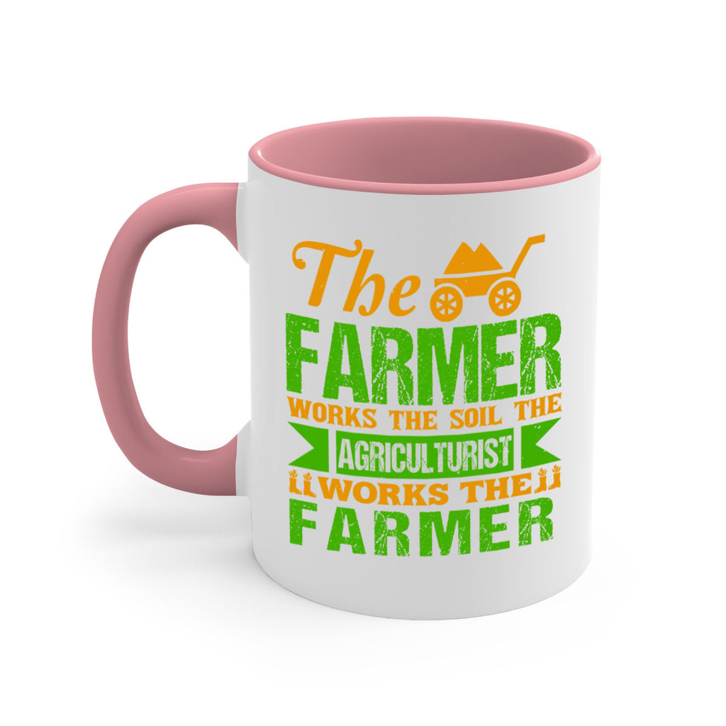 The farmers work the soil 33#- Farm and garden-Mug / Coffee Cup