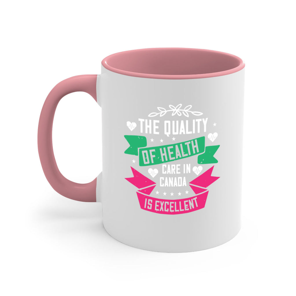 The quality of health care in Canada is excellent Style 12#- World Health-Mug / Coffee Cup