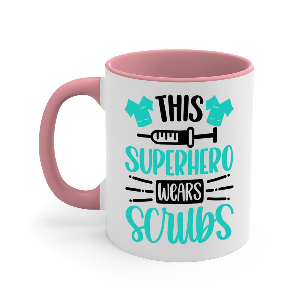 This Superhero Wears Style Style 18#- nurse-Mug / Coffee Cup