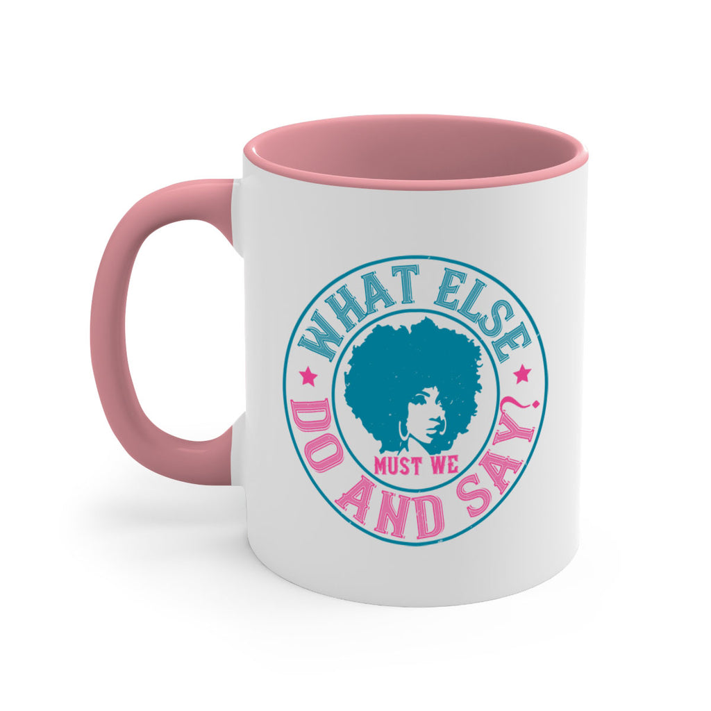 WHAT ELSE DO AND SAY Style 14#- Afro - Black-Mug / Coffee Cup