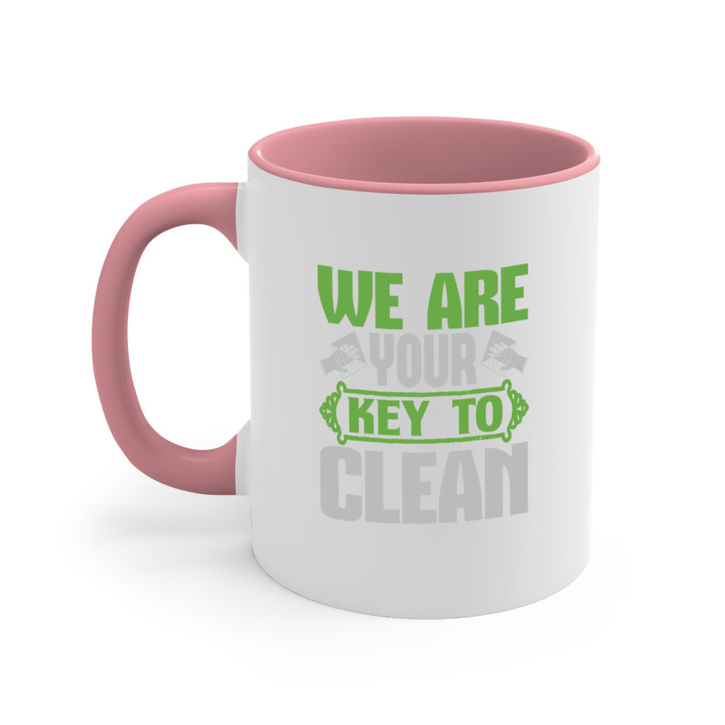 We are your key to clean Style 13#- cleaner-Mug / Coffee Cup