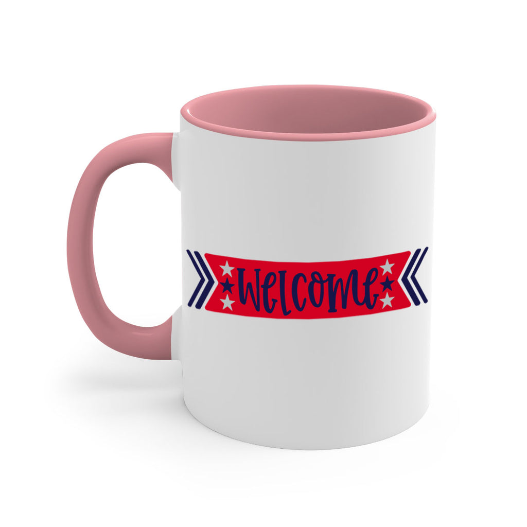 Welcome Style 187#- 4th Of July-Mug / Coffee Cup