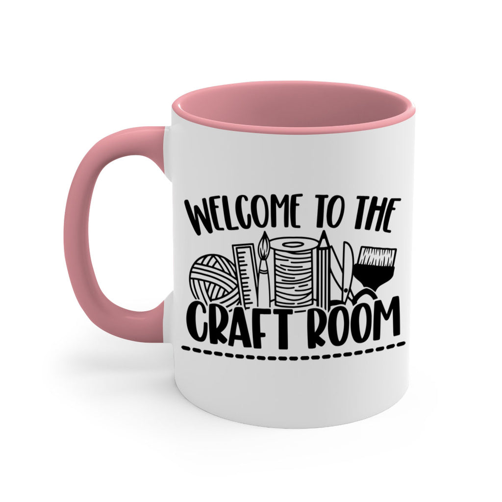 Welcome To the Craft Room 1#- crafting-Mug / Coffee Cup