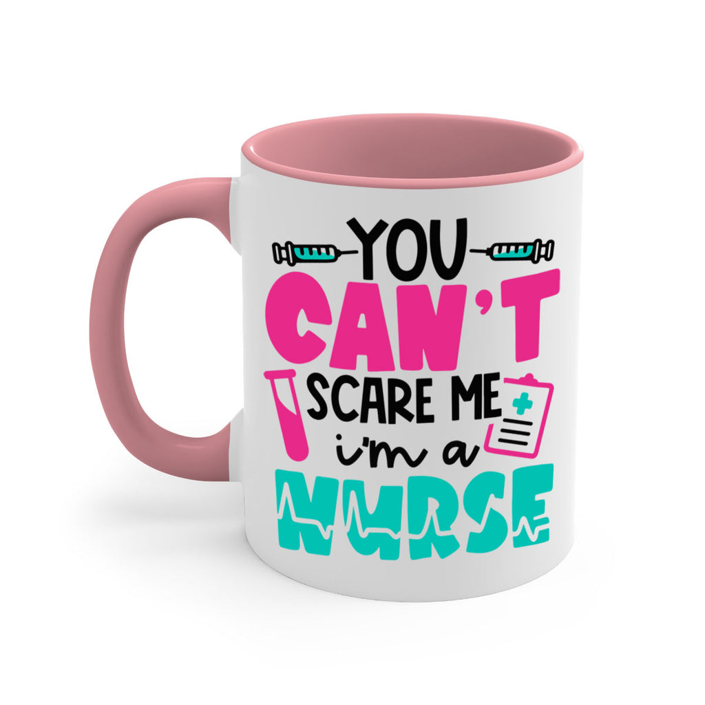 You Cant Scare Me Im A Nurse Style Style 3#- nurse-Mug / Coffee Cup