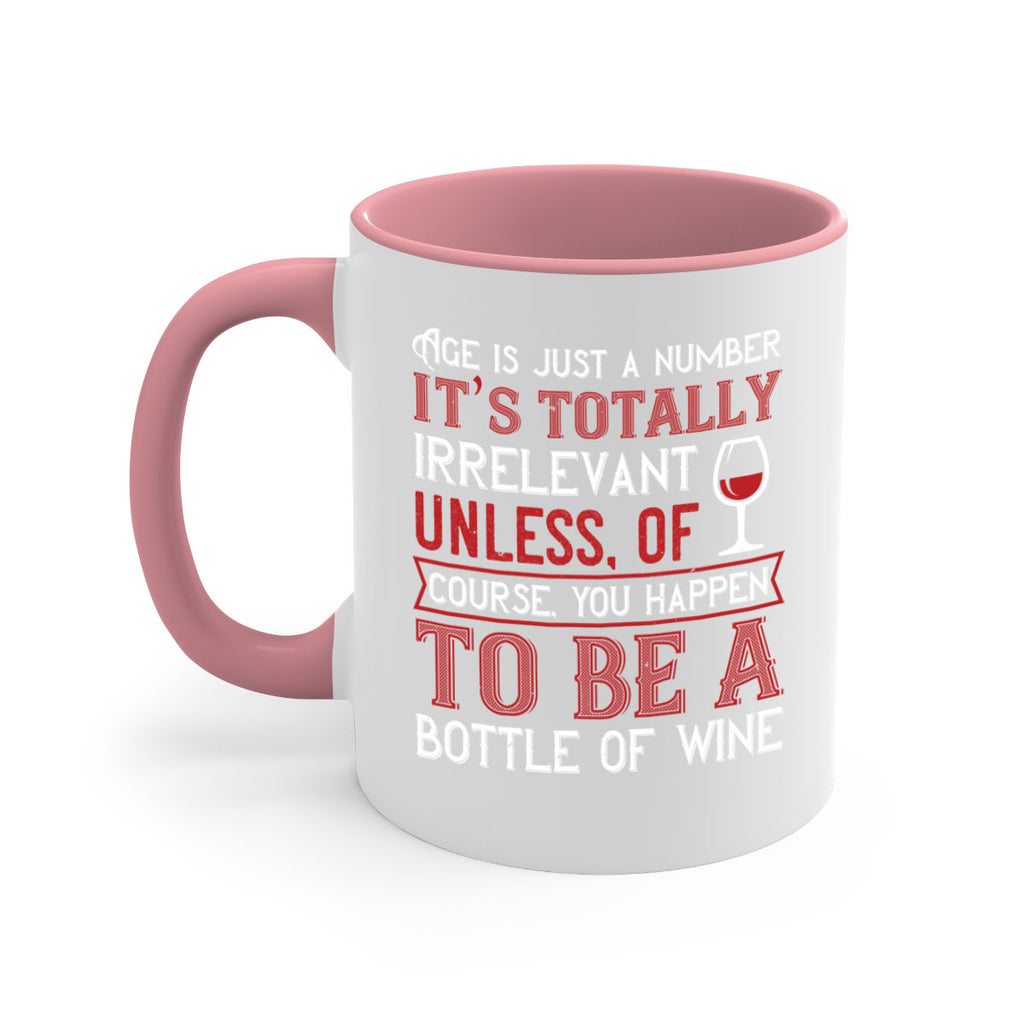 age is just a number its totaly 92#- wine-Mug / Coffee Cup