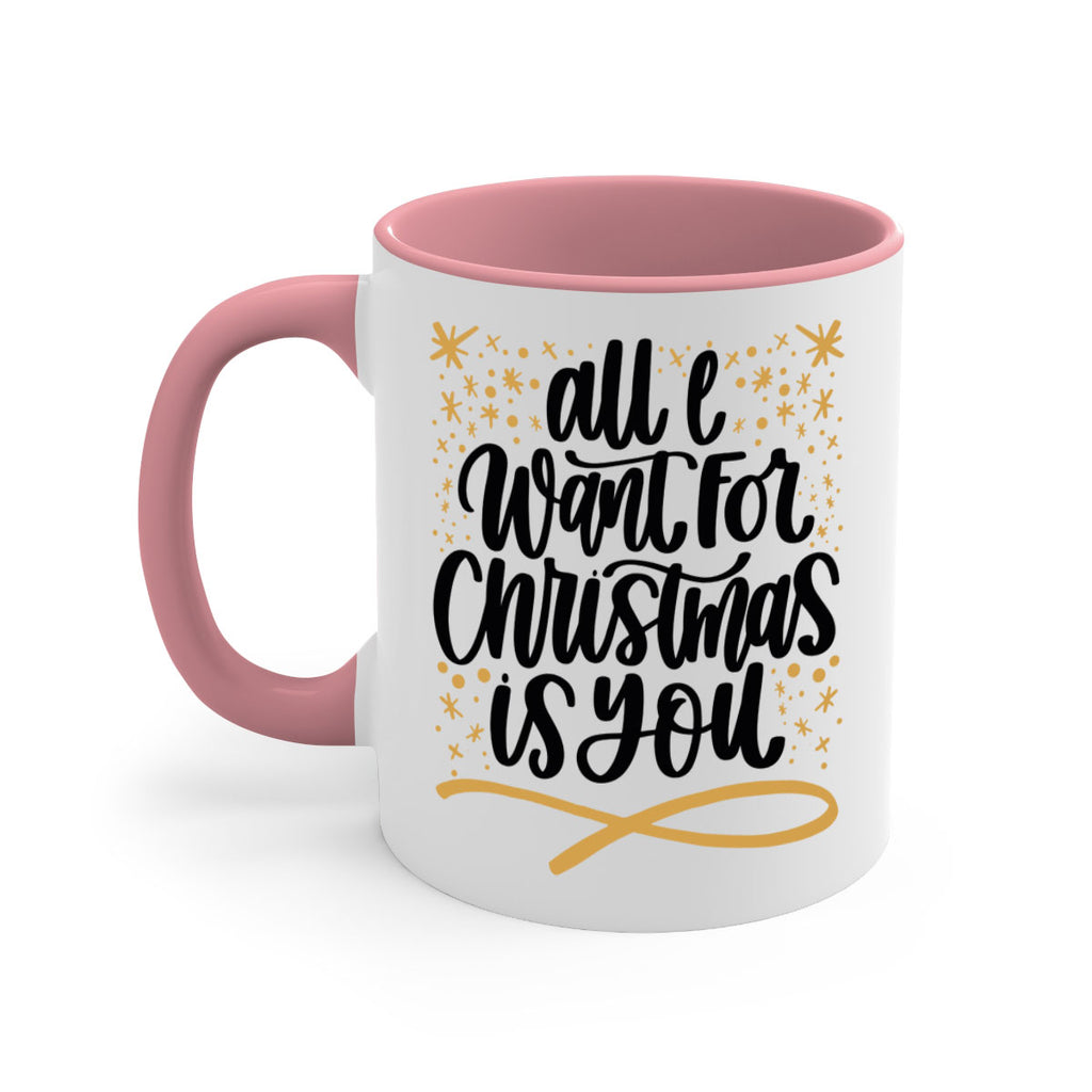 all i want for christmas is you gold 215#- christmas-Mug / Coffee Cup