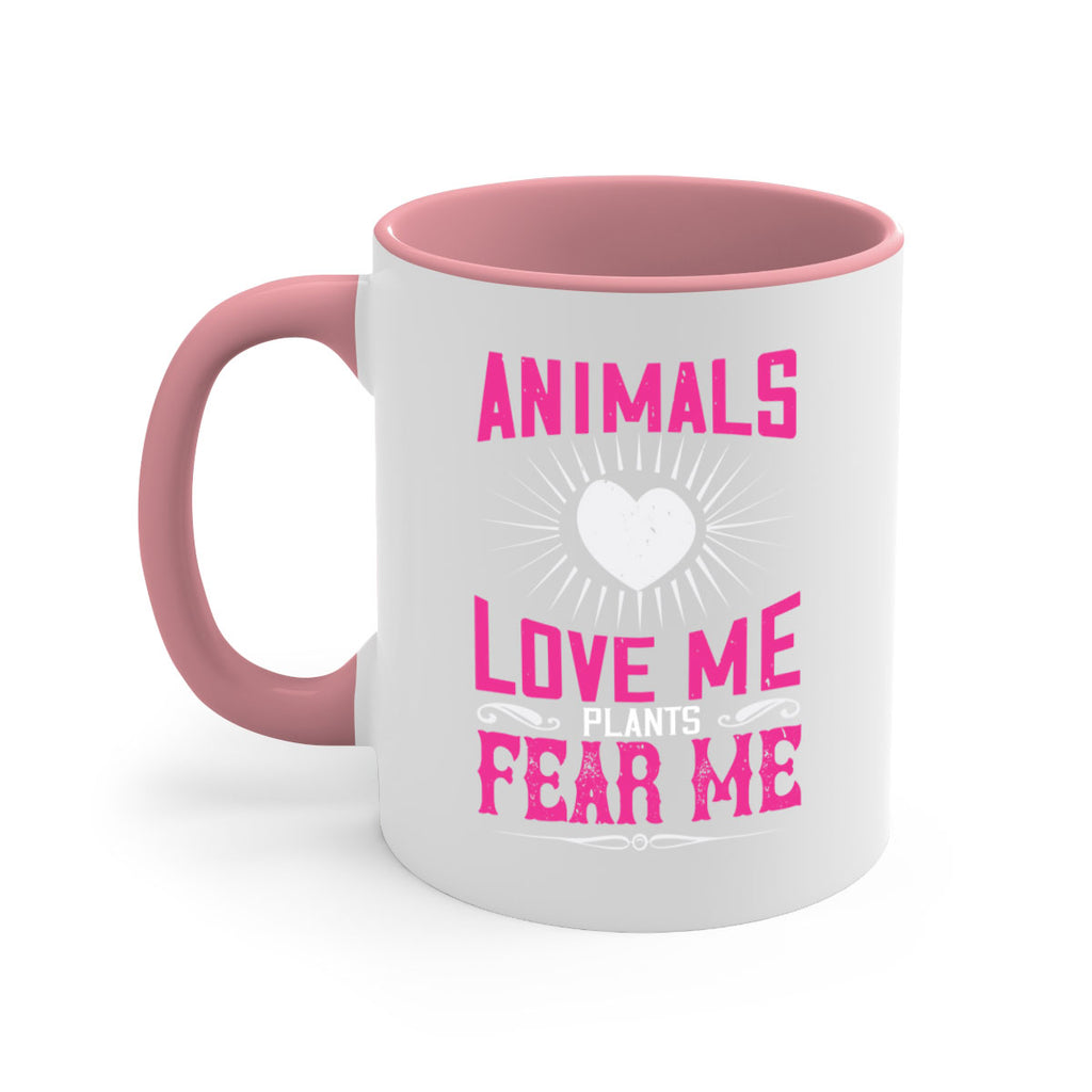 animals love me 102#- vegan-Mug / Coffee Cup