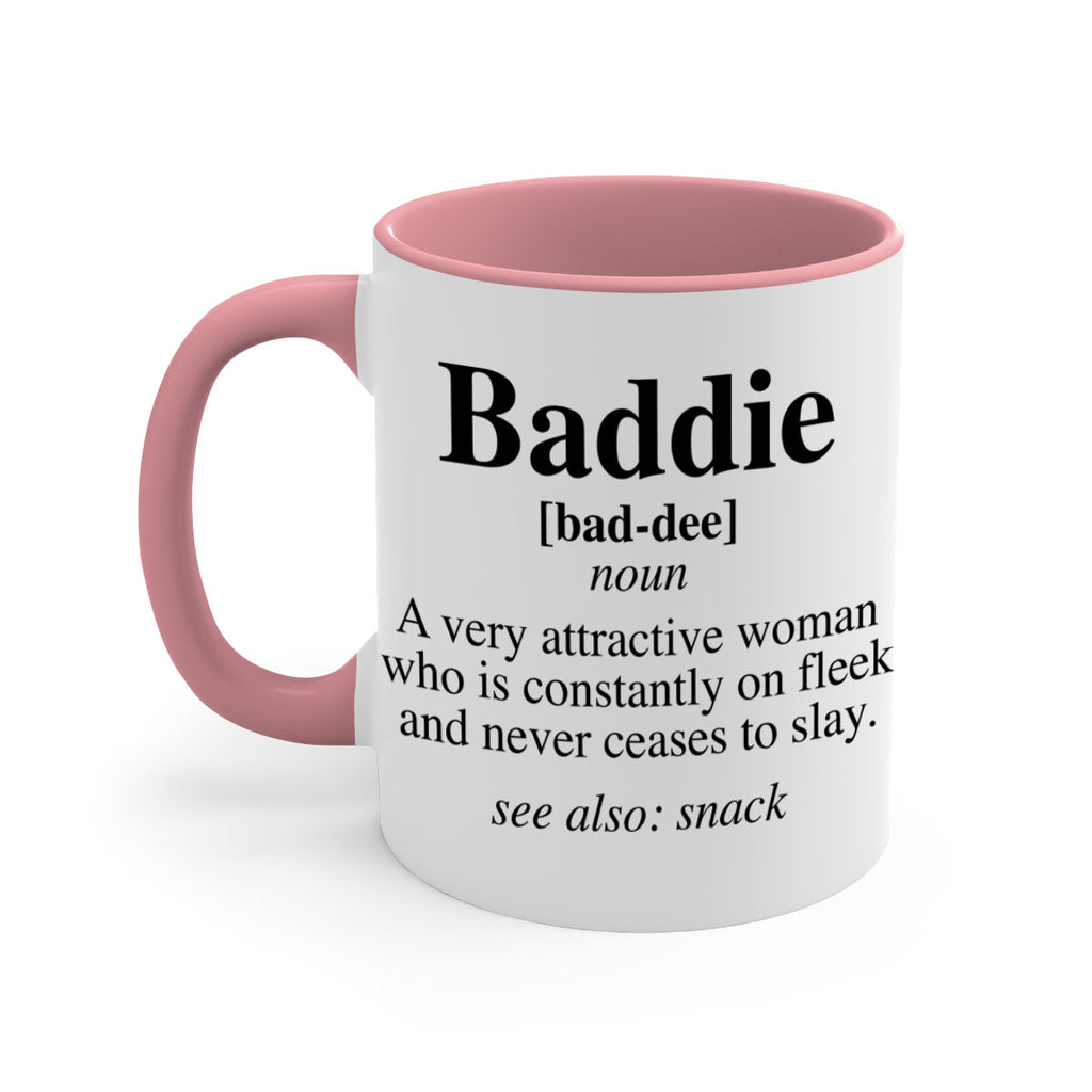 baddie definition 269#- black words - phrases-Mug / Coffee Cup