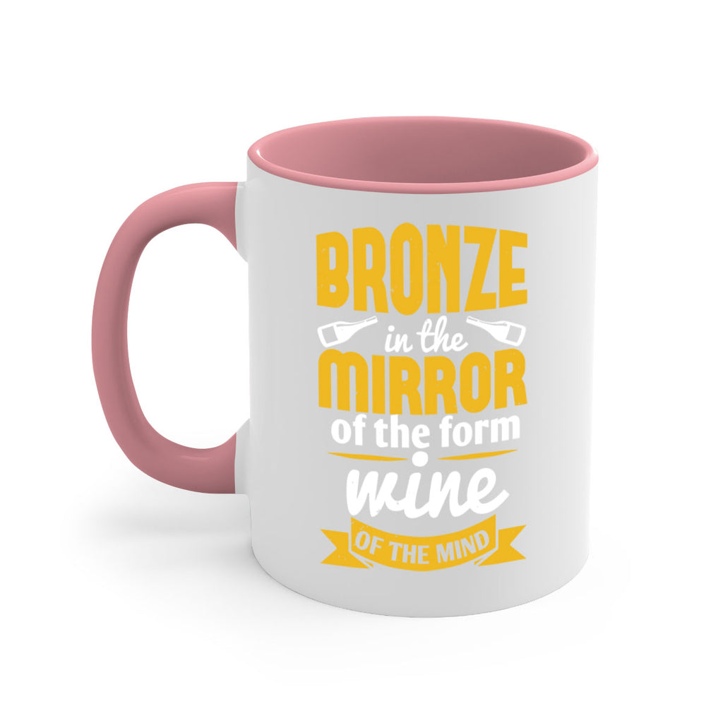 bronze in the mirror of the form wine of the mind 99#- wine-Mug / Coffee Cup