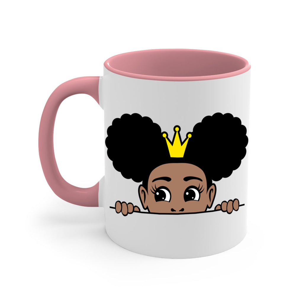 crown afro puffs 51#- Black women - Girls-Mug / Coffee Cup
