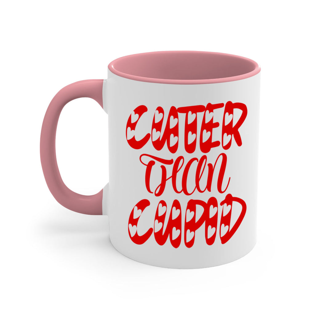 cuter than cupid 79#- valentines day-Mug / Coffee Cup