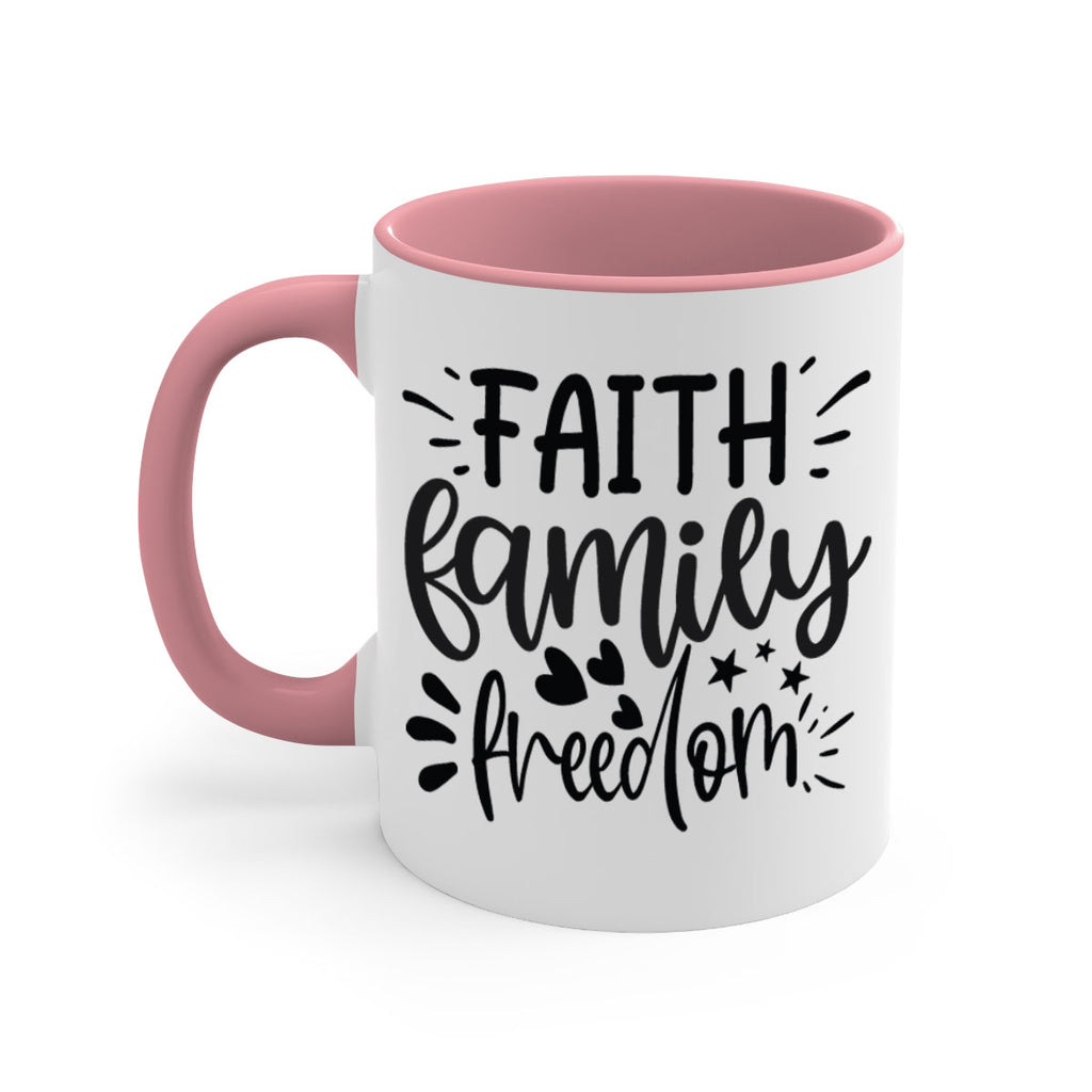 faith family freedom 43#- Family-Mug / Coffee Cup