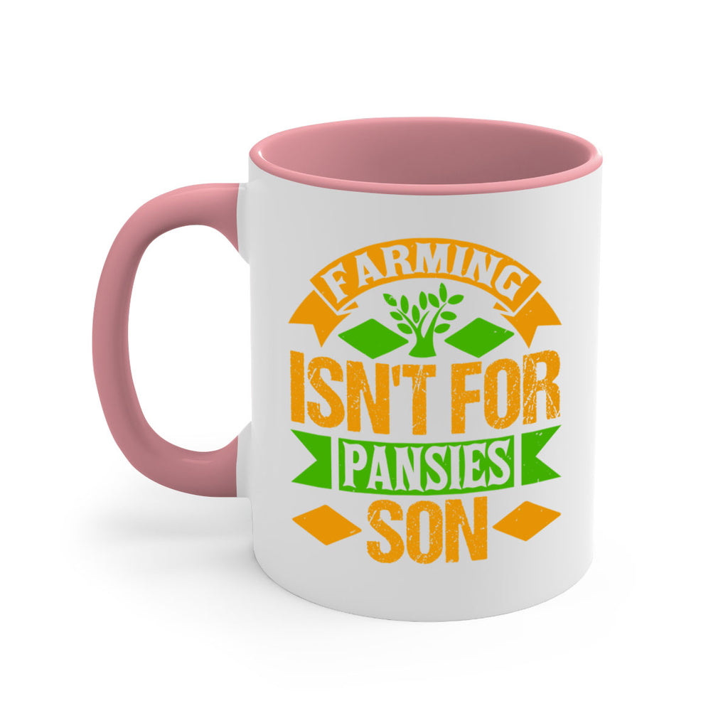 farming isnt for pansies 65#- Farm and garden-Mug / Coffee Cup
