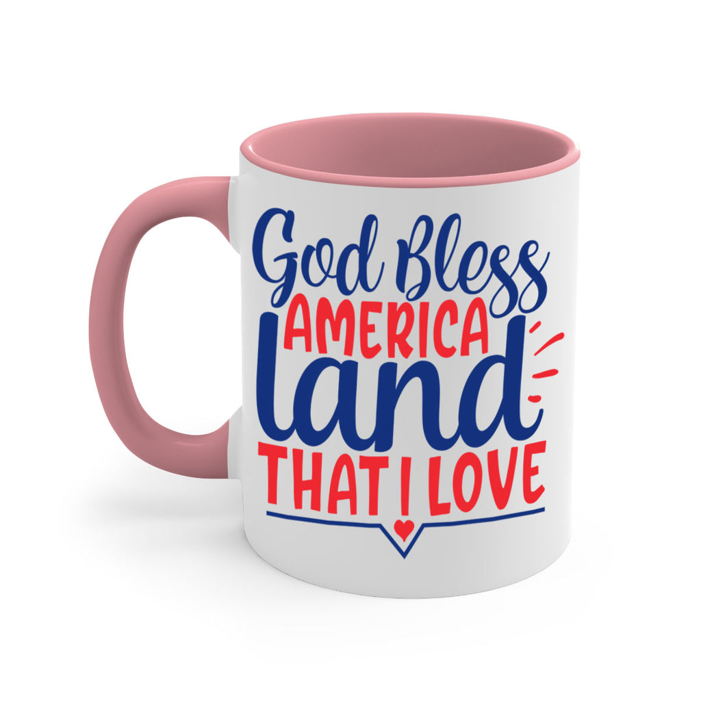 god bless america land that i love Style 54#- 4th Of July-Mug / Coffee Cup