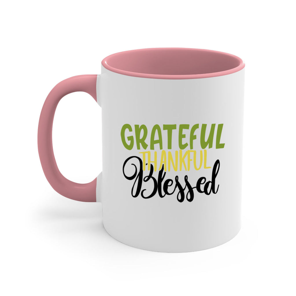 grateful thankful blessed 57#- thanksgiving-Mug / Coffee Cup