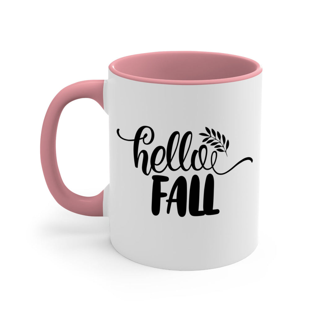 hello fall 54#- thanksgiving-Mug / Coffee Cup
