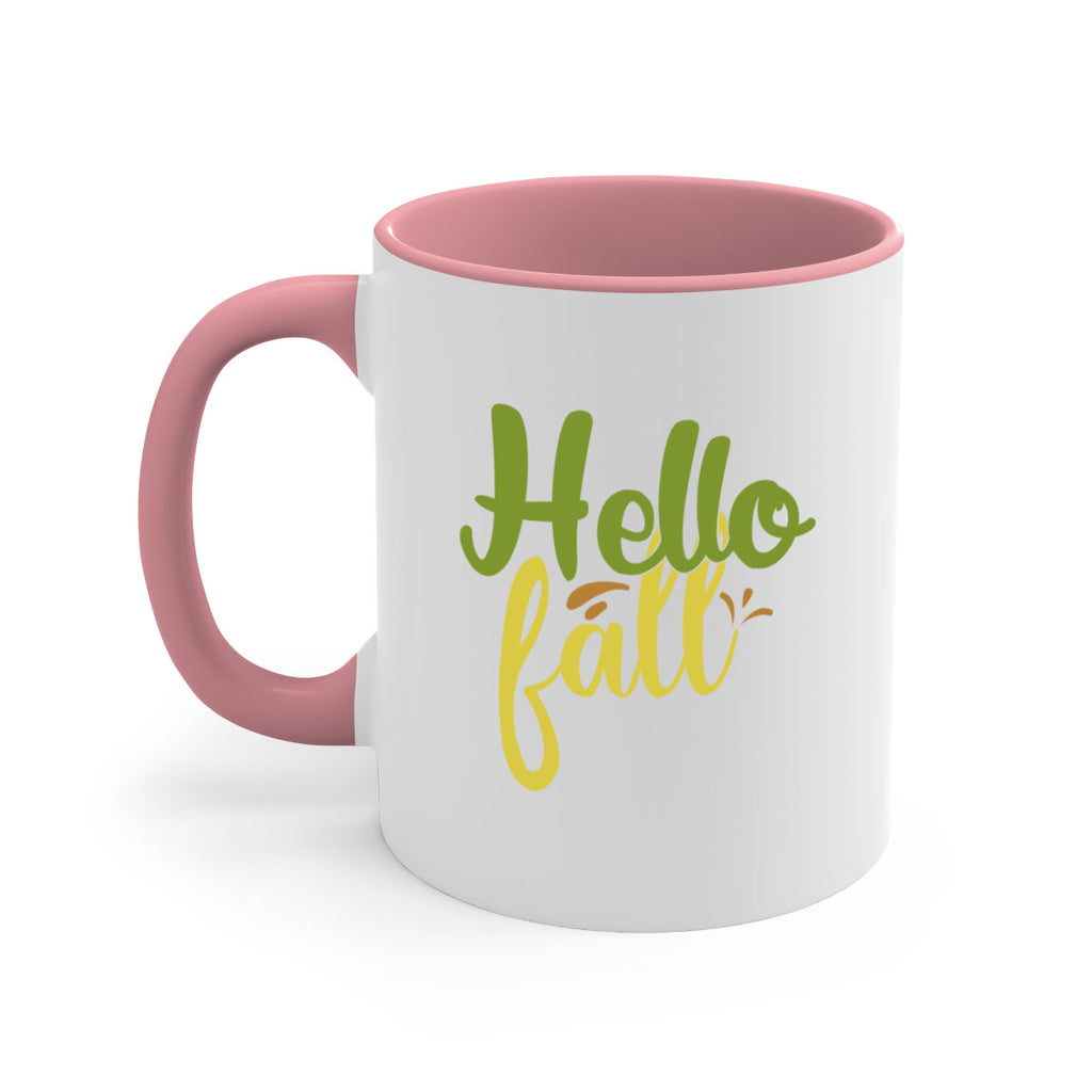 hello fall 55#- thanksgiving-Mug / Coffee Cup
