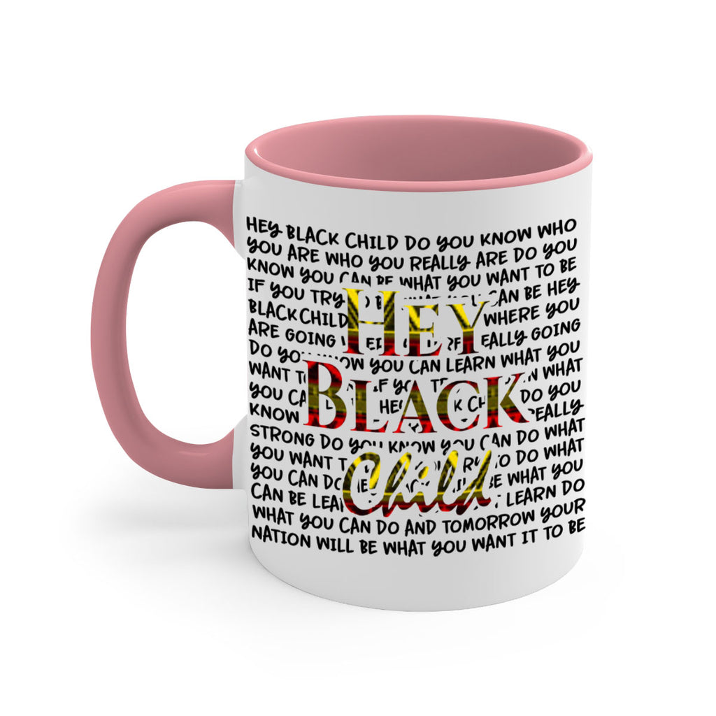 hey black child 128#- black words - phrases-Mug / Coffee Cup