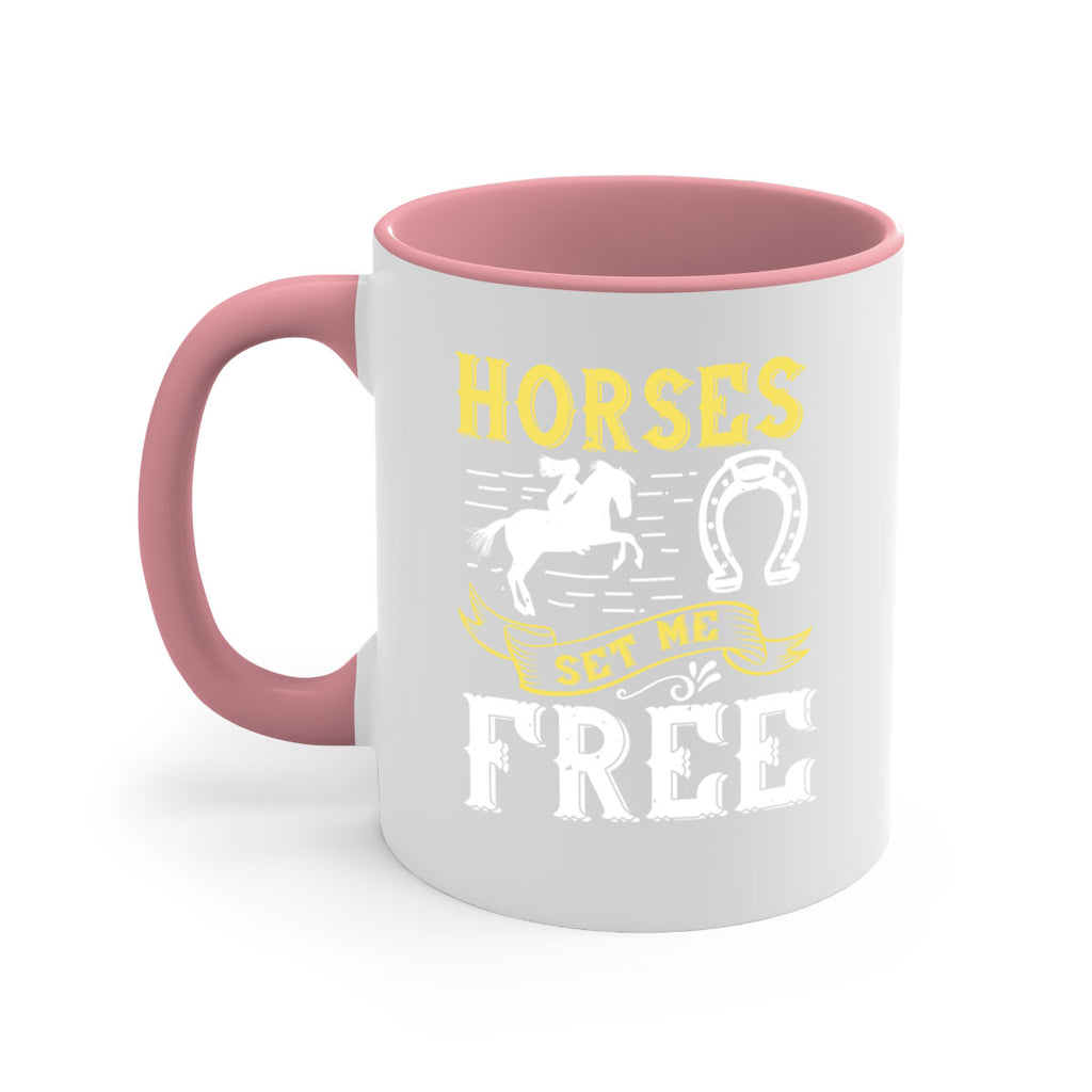 horses set me free Style 39#- horse-Mug / Coffee Cup