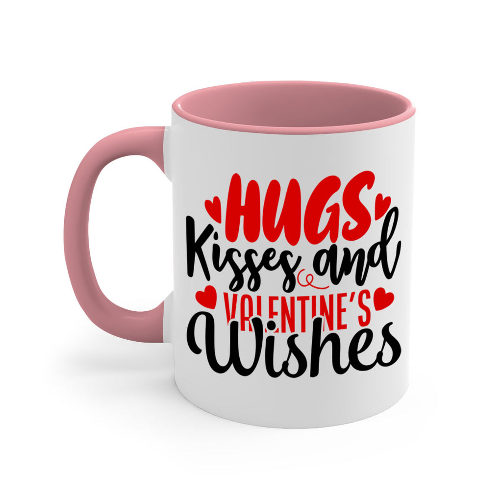 hugs kisses and valentines wishes 78#- valentines day-Mug / Coffee Cup