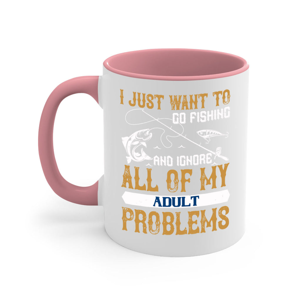 i just want to go fishing 104#- fishing-Mug / Coffee Cup