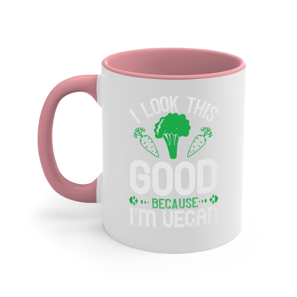 i look this good because im vegan 47#- vegan-Mug / Coffee Cup
