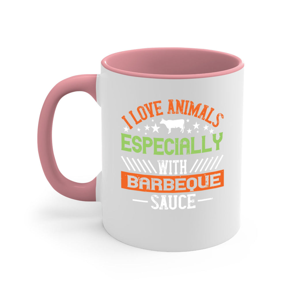 i love animals especially with barbeque sauce 130#- vegan-Mug / Coffee Cup