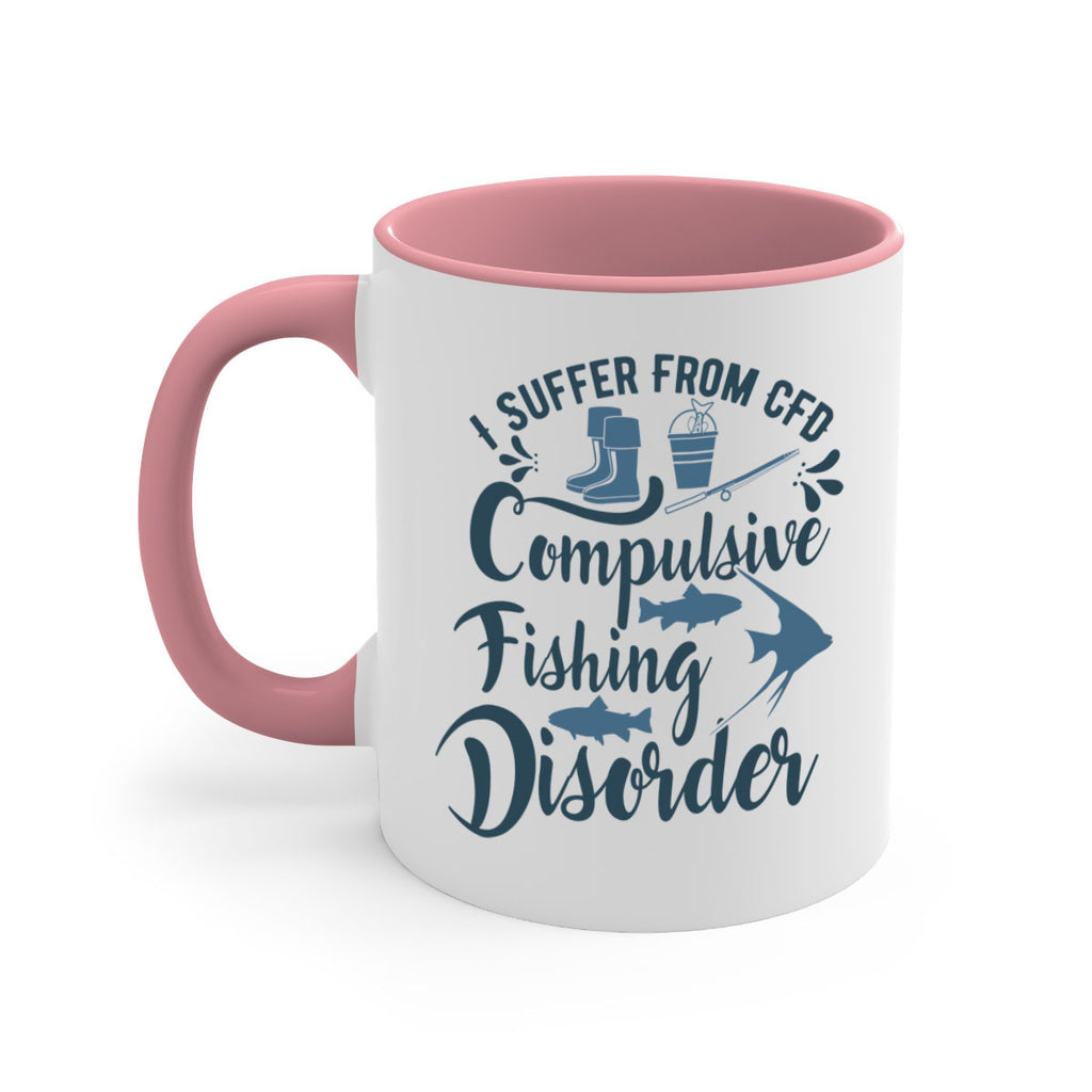 i suffer from 98#- fishing-Mug / Coffee Cup