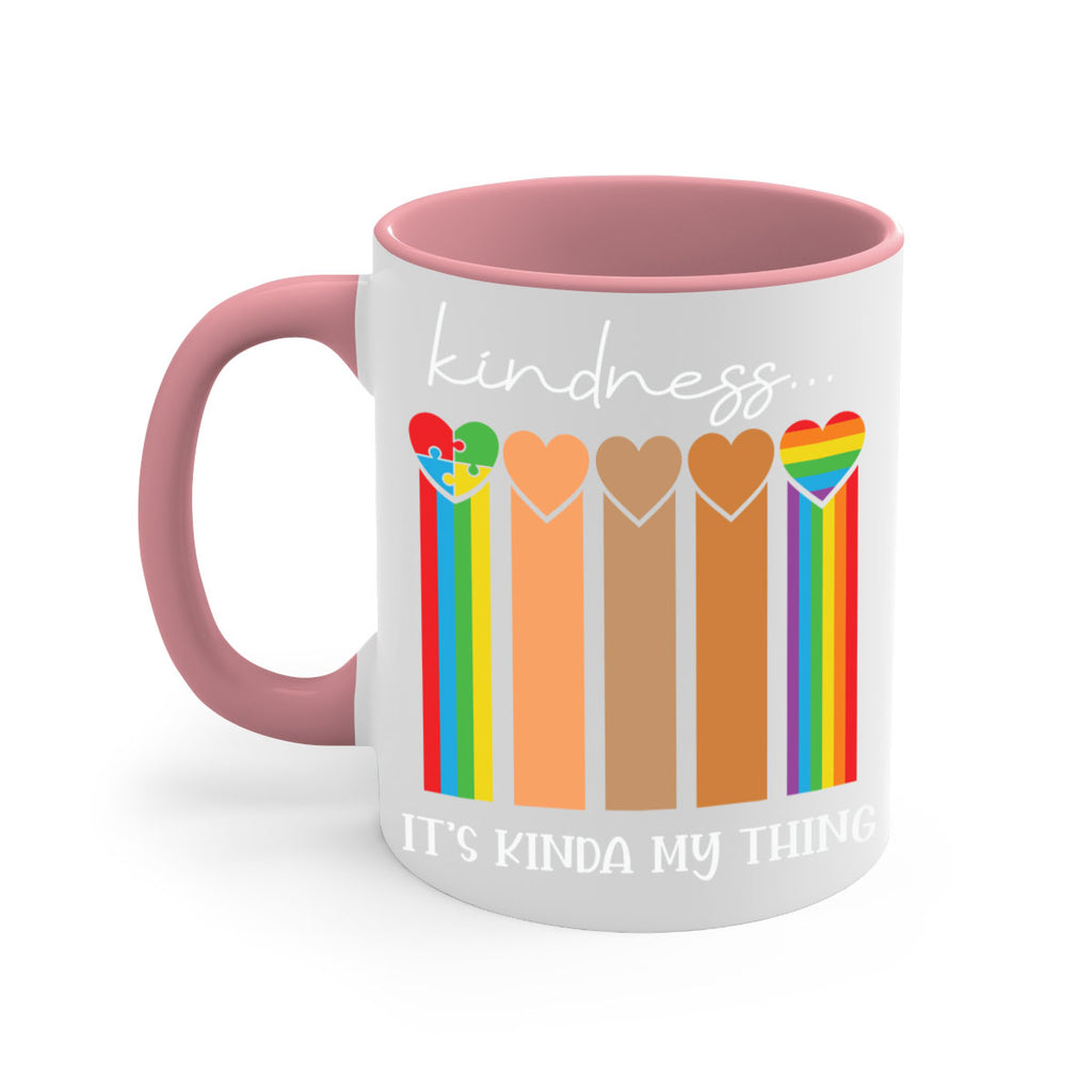 kindness its kinda my thing lgbt 110#- lgbt-Mug / Coffee Cup
