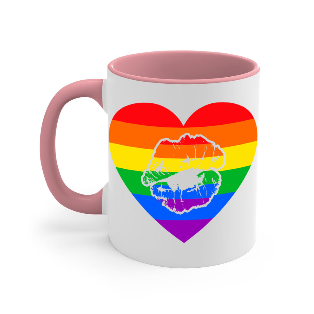 lgbt rainbow cool lip lgbt 96#- lgbt-Mug / Coffee Cup