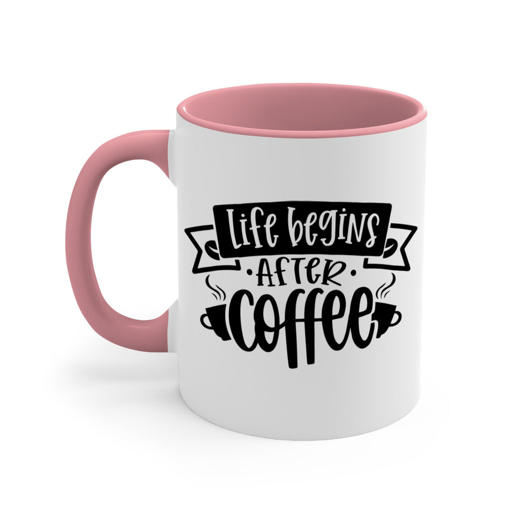 life begins after coffee 78#- coffee-Mug / Coffee Cup