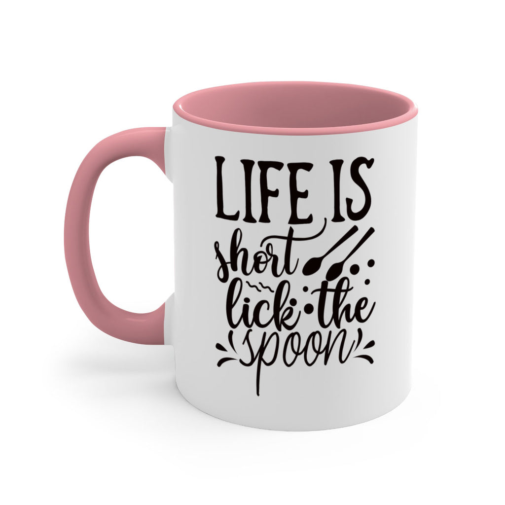 life is short lick the spoon 23#- kitchen-Mug / Coffee Cup