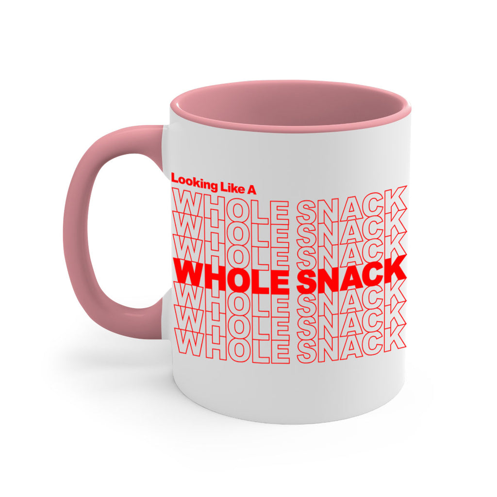 looking like a whole snack 95#- black words - phrases-Mug / Coffee Cup