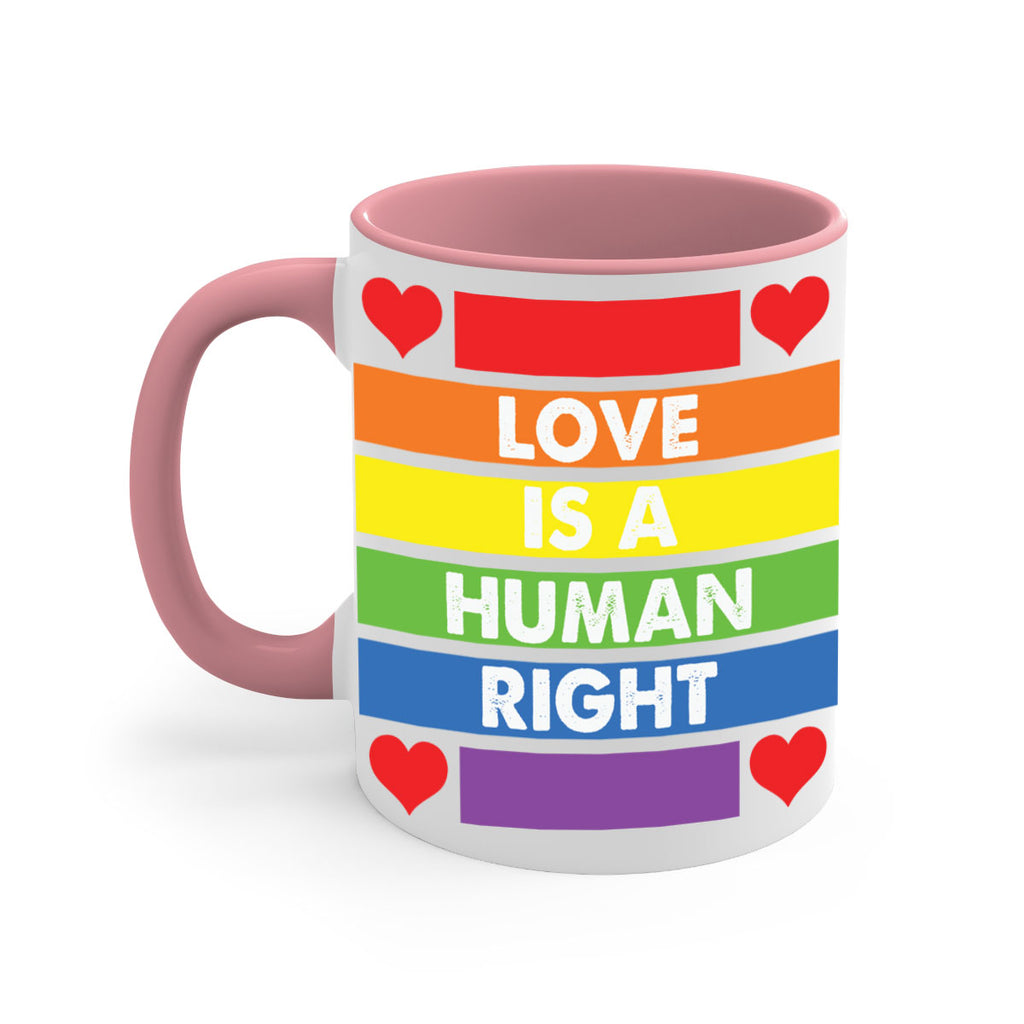 love is a human right lgbt 86#- lgbt-Mug / Coffee Cup