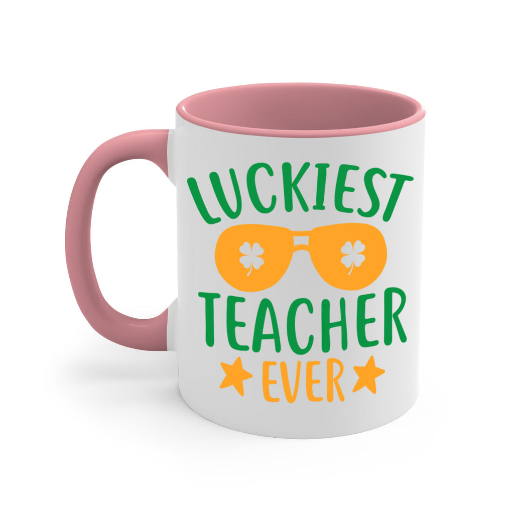 luckiest teacher ever 13#- mardi gras-Mug / Coffee Cup