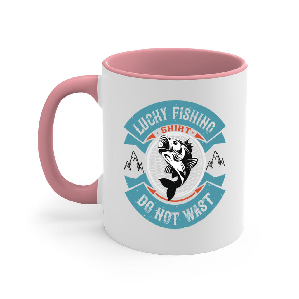 lucky fishing shirt do not wast 59#- fishing-Mug / Coffee Cup