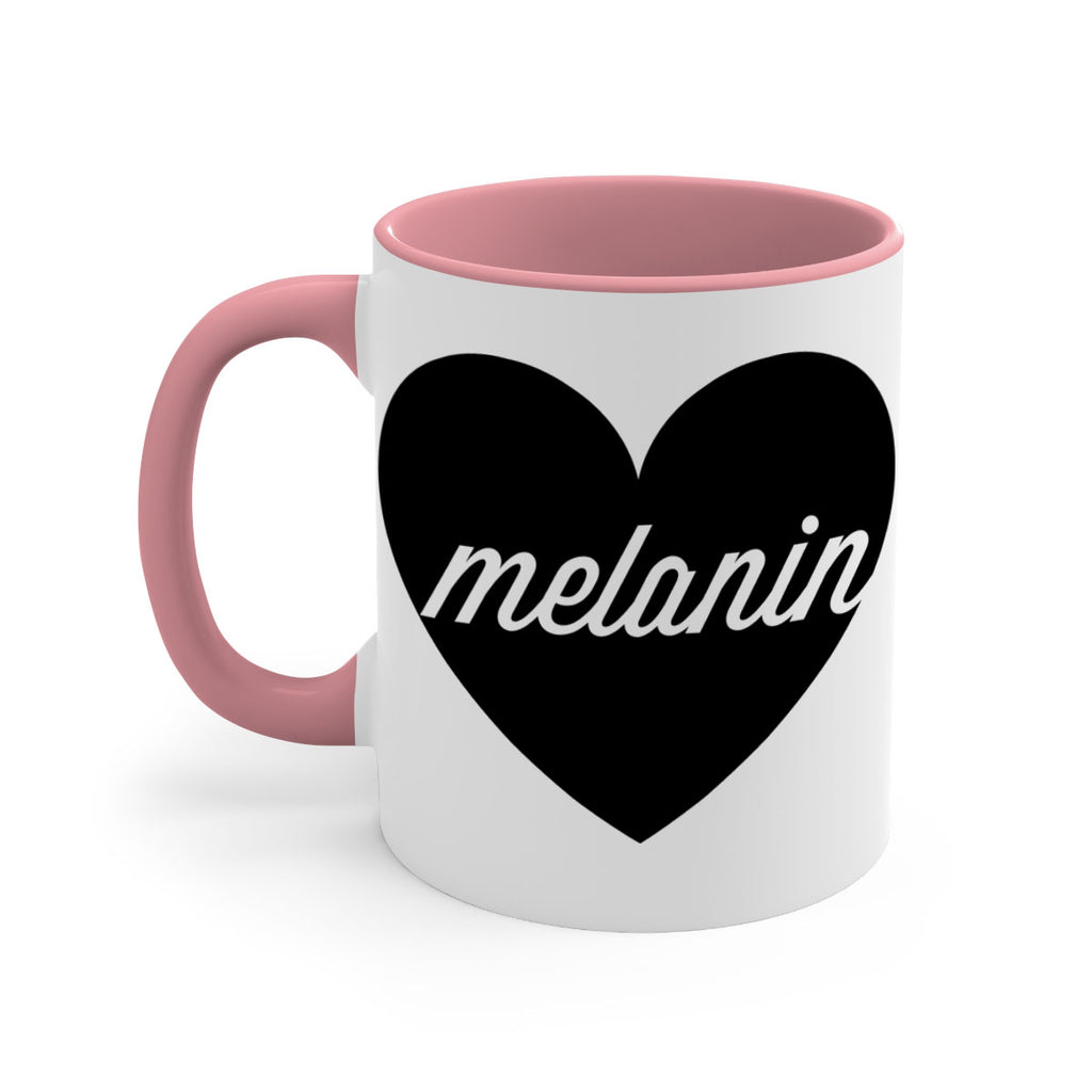 melanin loveheart 76#- black words - phrases-Mug / Coffee Cup