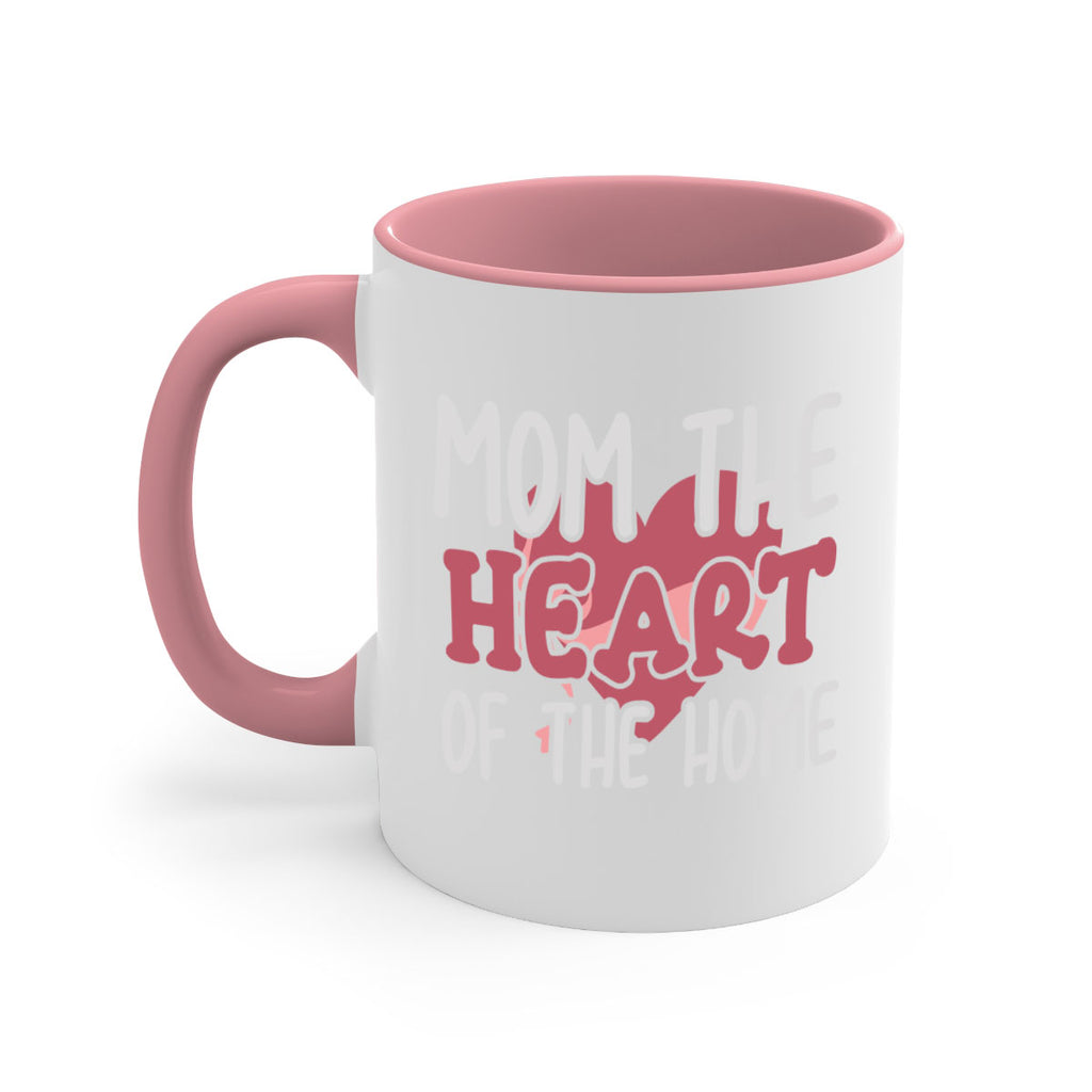 mom the heart of the home 120#- mom-Mug / Coffee Cup
