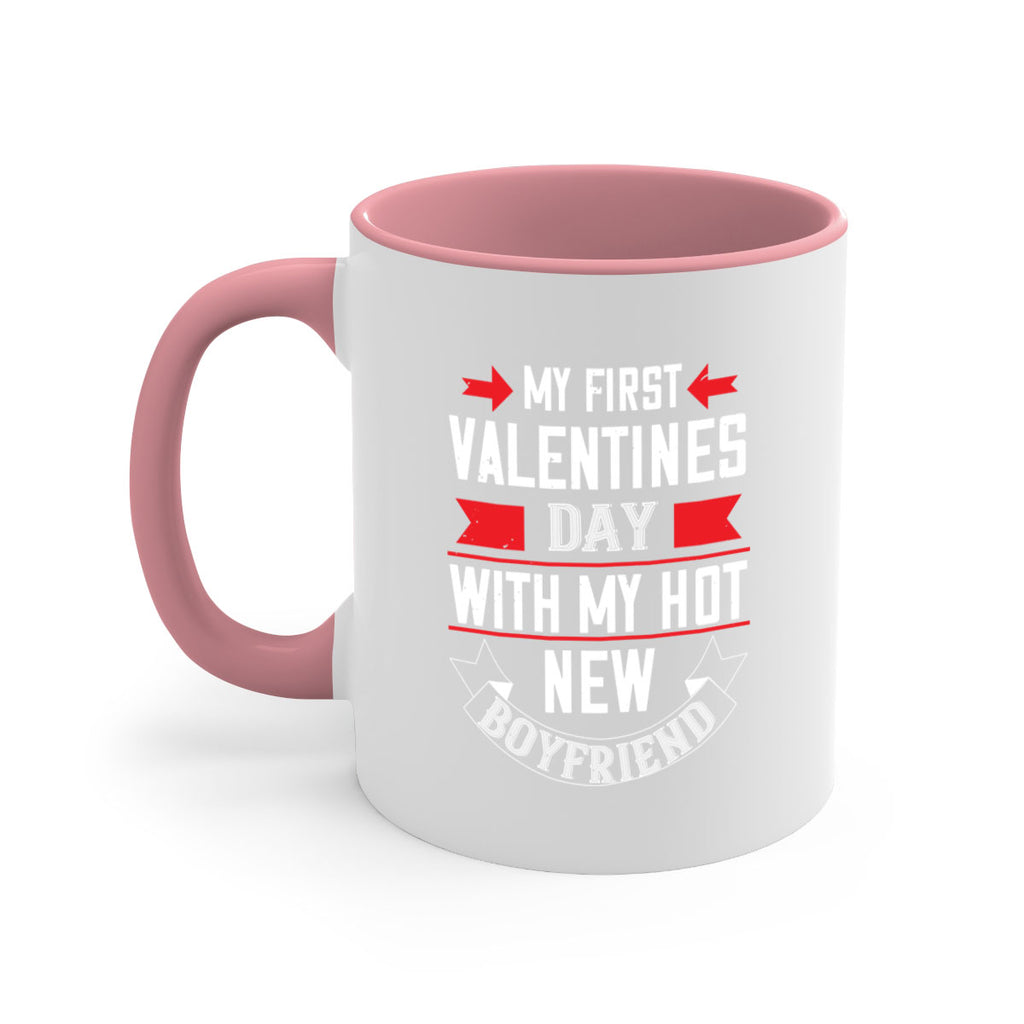 my first valentine day with my hot boyfriend 37#- valentines day-Mug / Coffee Cup