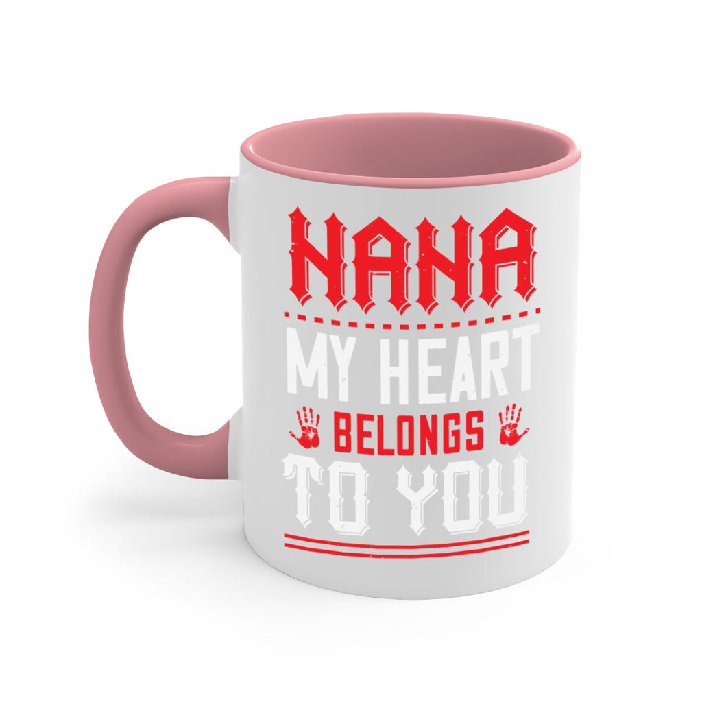 nana MY HEART 7#- grandma-Mug / Coffee Cup