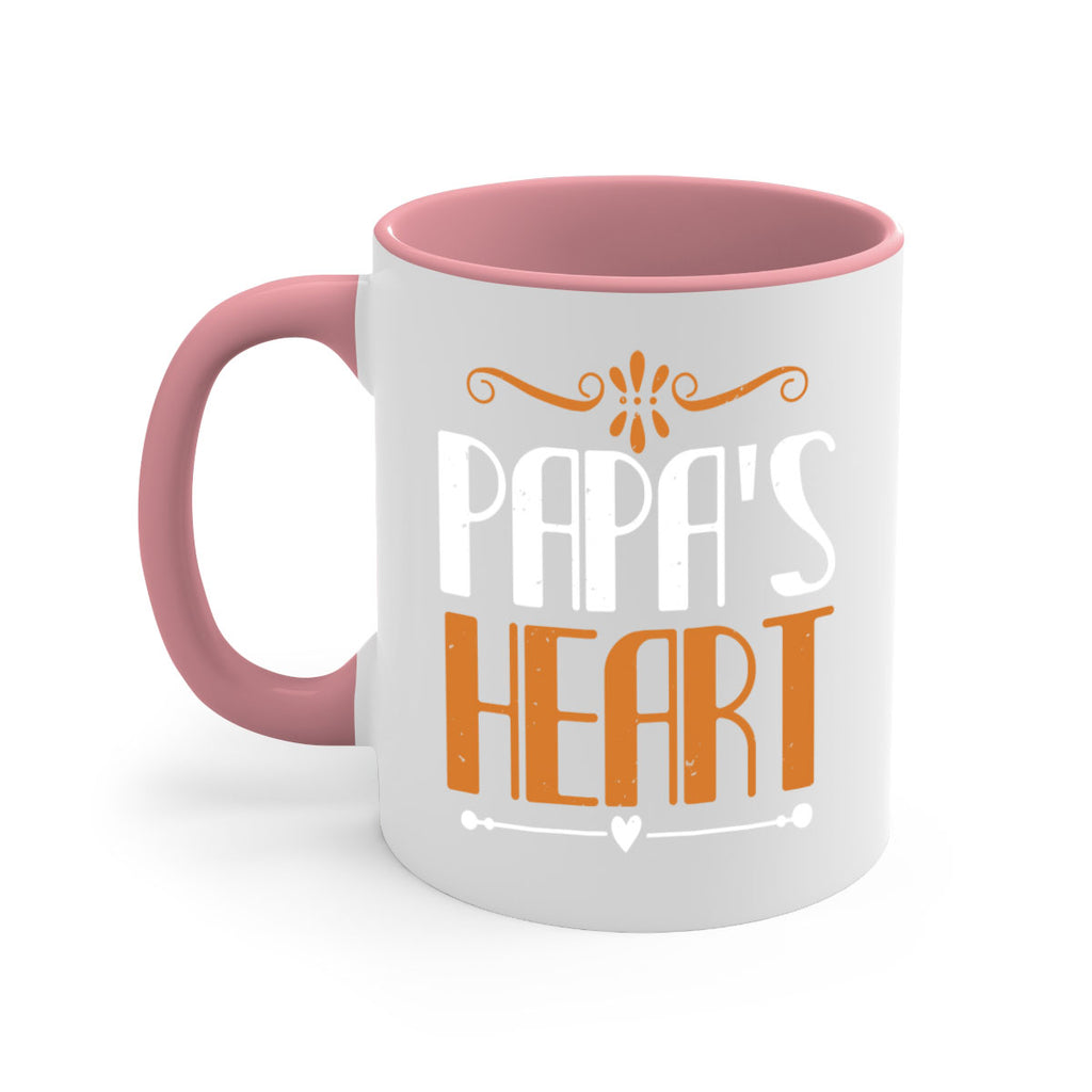 papas heart 13#- grandpa-Mug / Coffee Cup