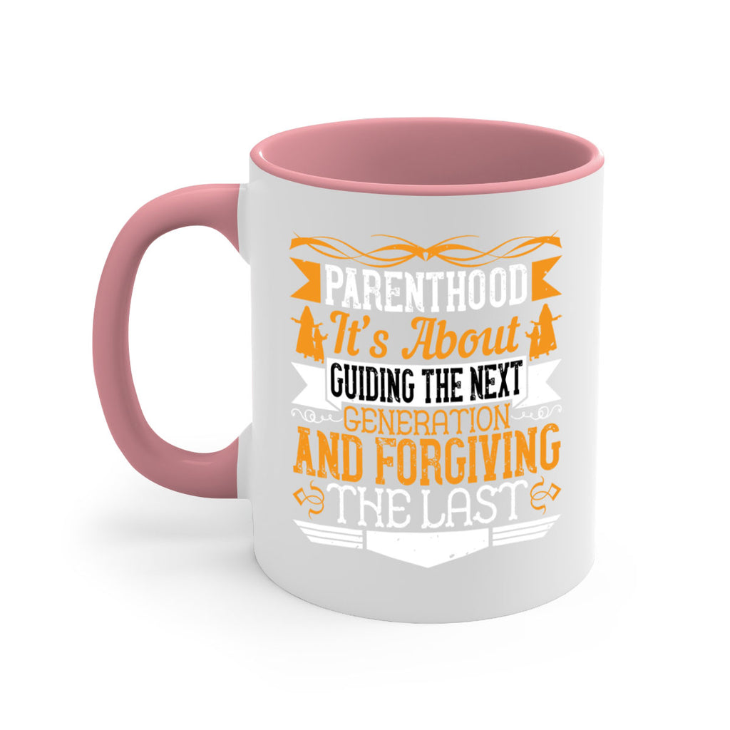 parenthood…it’s about guiding the next generation and forgiving the last 30#- parents day-Mug / Coffee Cup