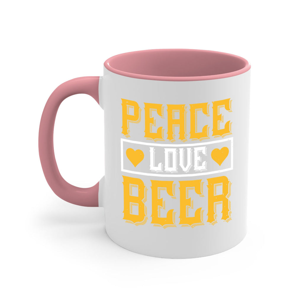 peace love beer 53#- beer-Mug / Coffee Cup