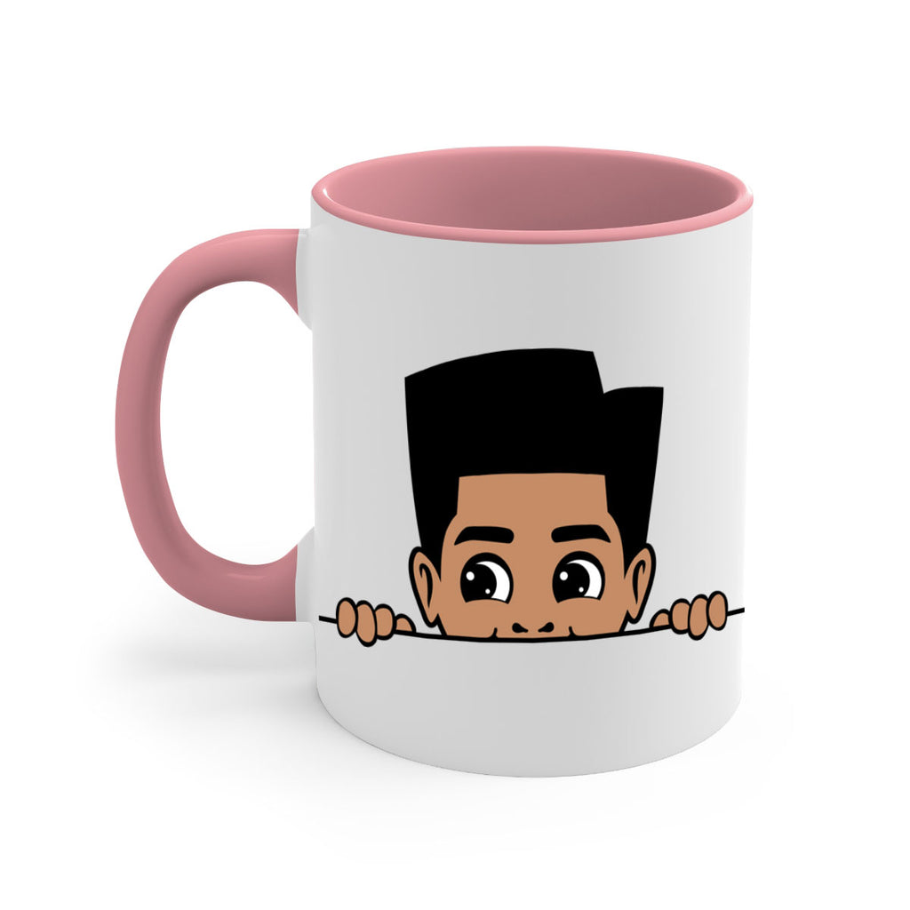 peekaboo boy 18#- Black men - Boys-Mug / Coffee Cup