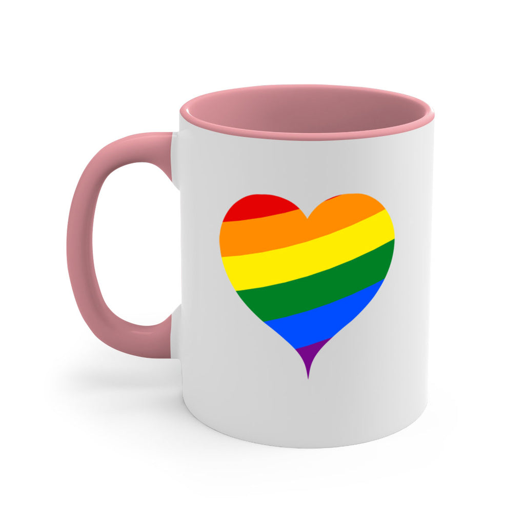 rainbow hear 8#- lgbt-Mug / Coffee Cup