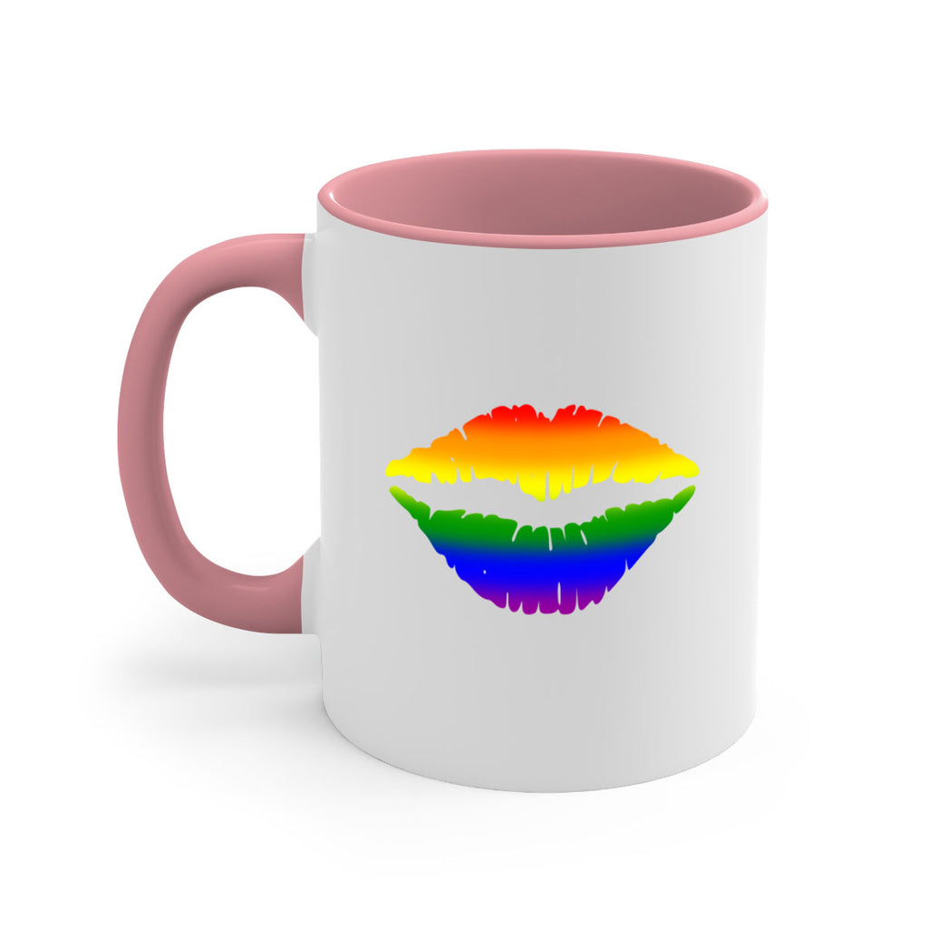 rainbow lips 6#- lgbt-Mug / Coffee Cup
