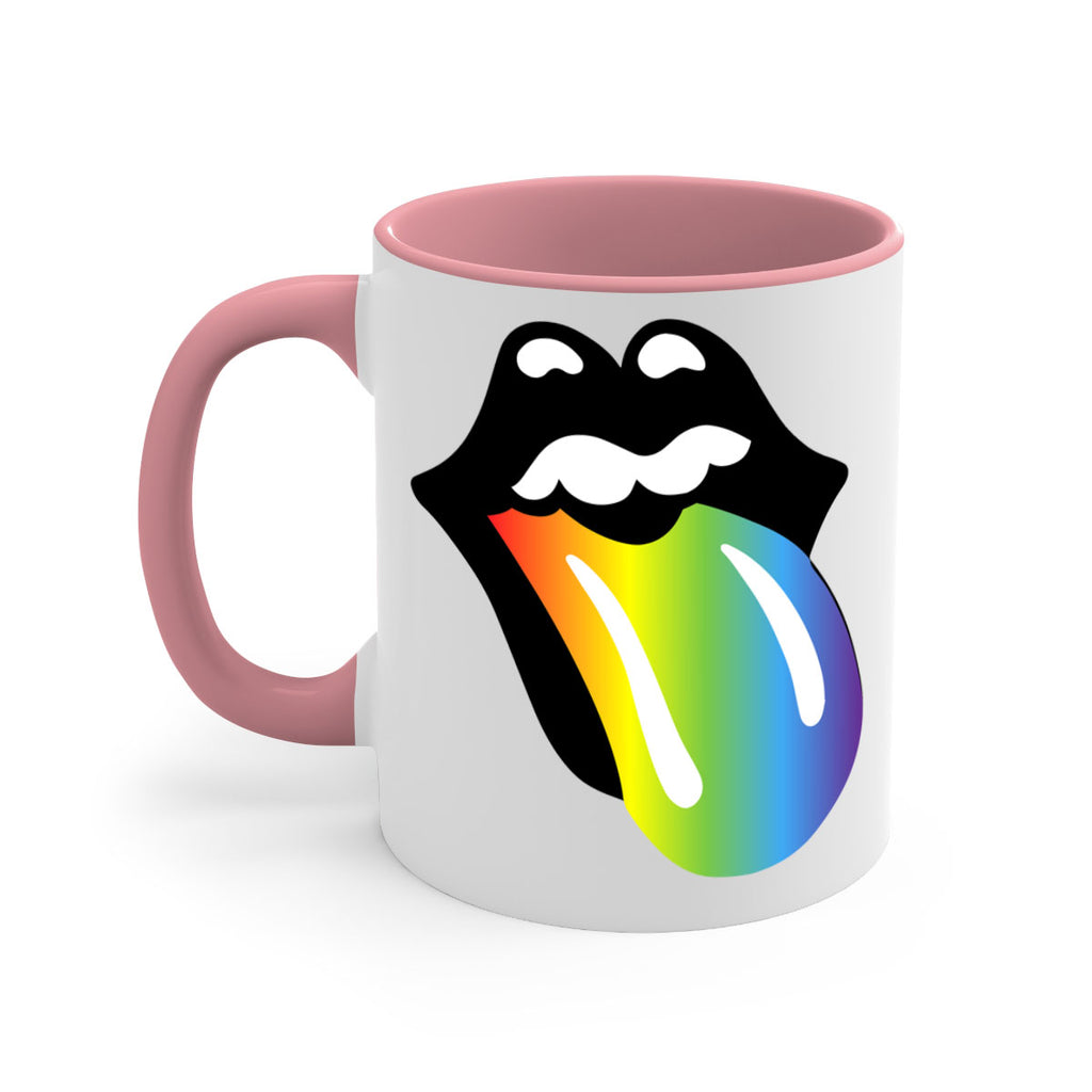 rainbow mouth and tongue 5#- lgbt-Mug / Coffee Cup