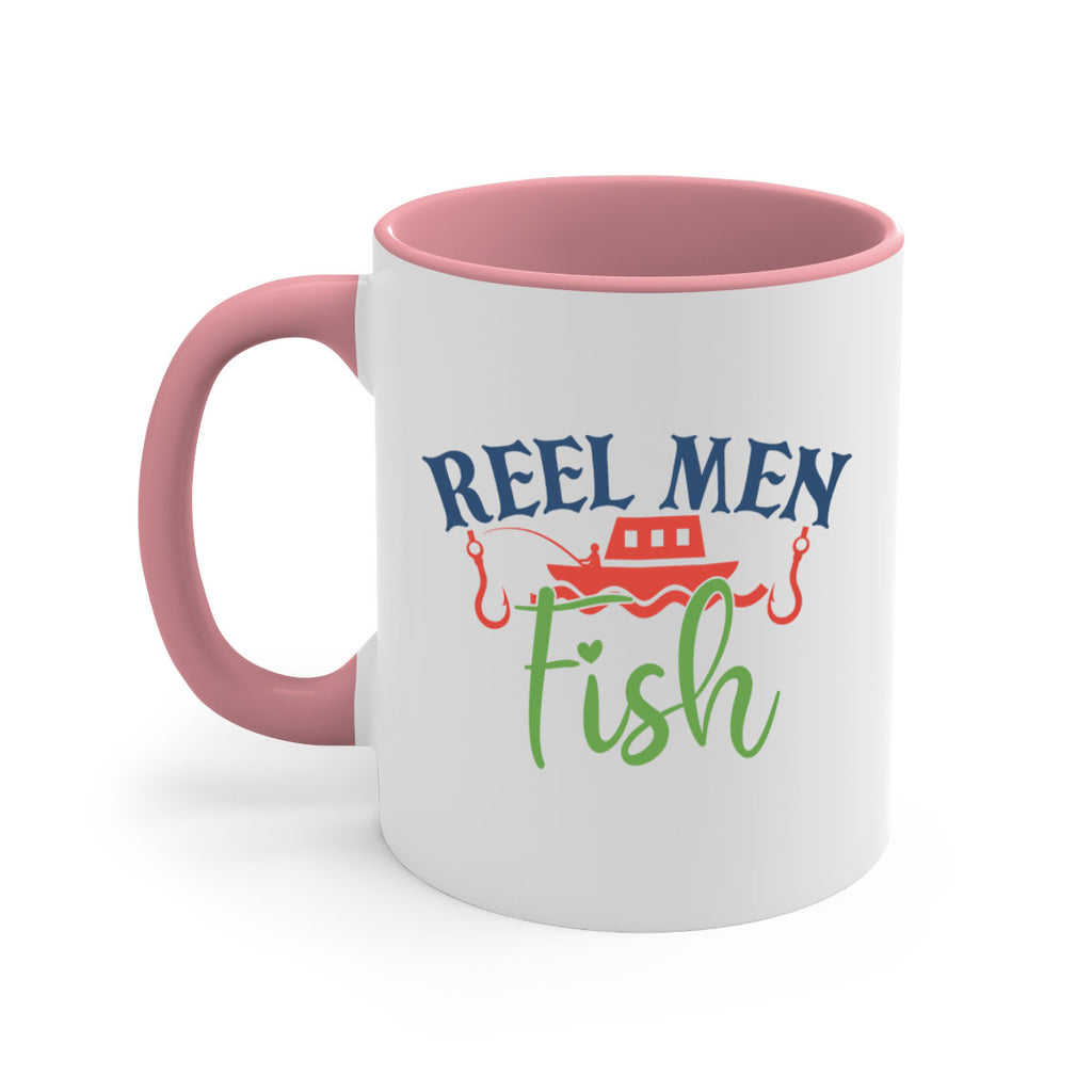 reel men fish 196#- fishing-Mug / Coffee Cup