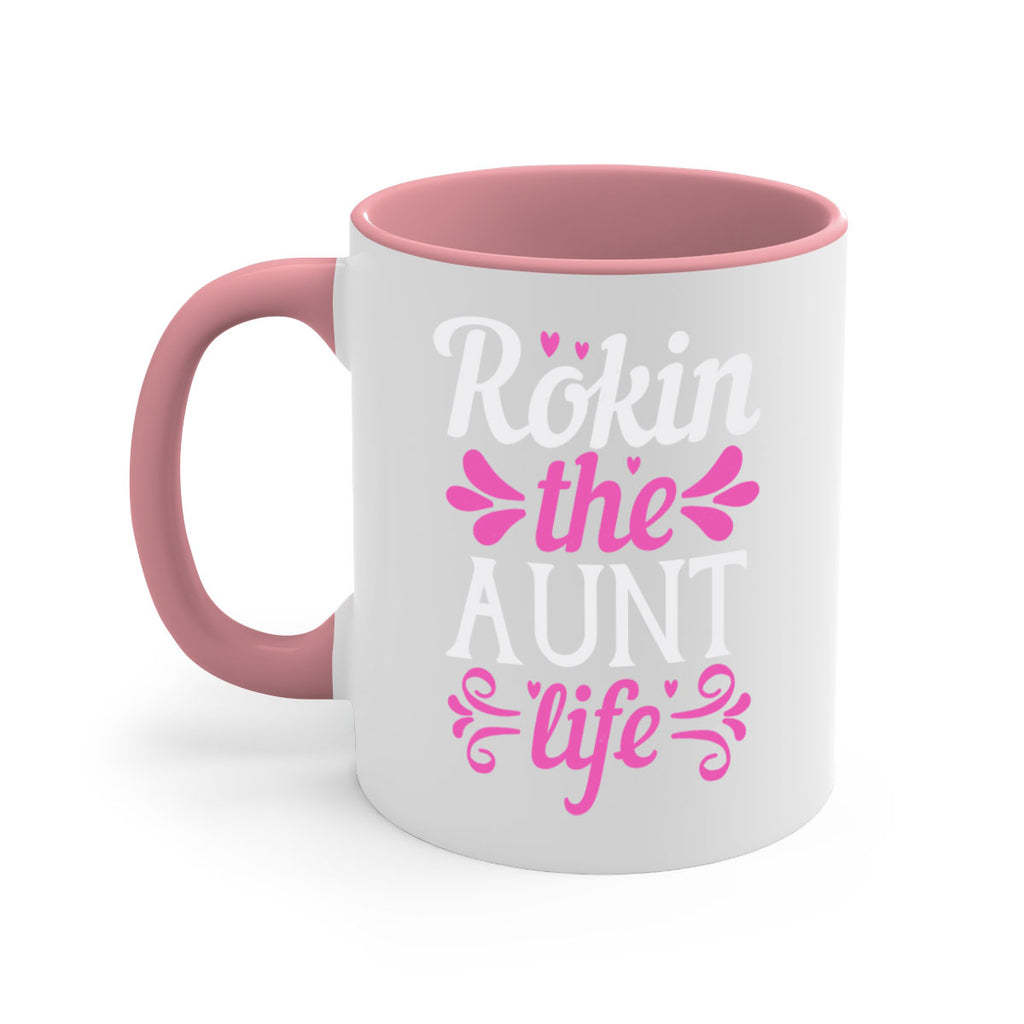 rokin the aunt life Style 24#- aunt-Mug / Coffee Cup