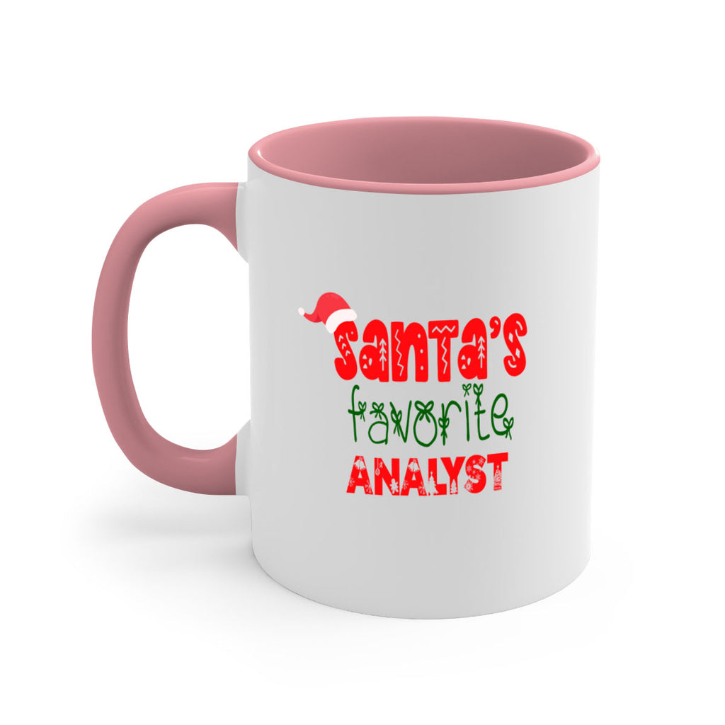 santas favorite analyst style 638#- christmas-Mug / Coffee Cup